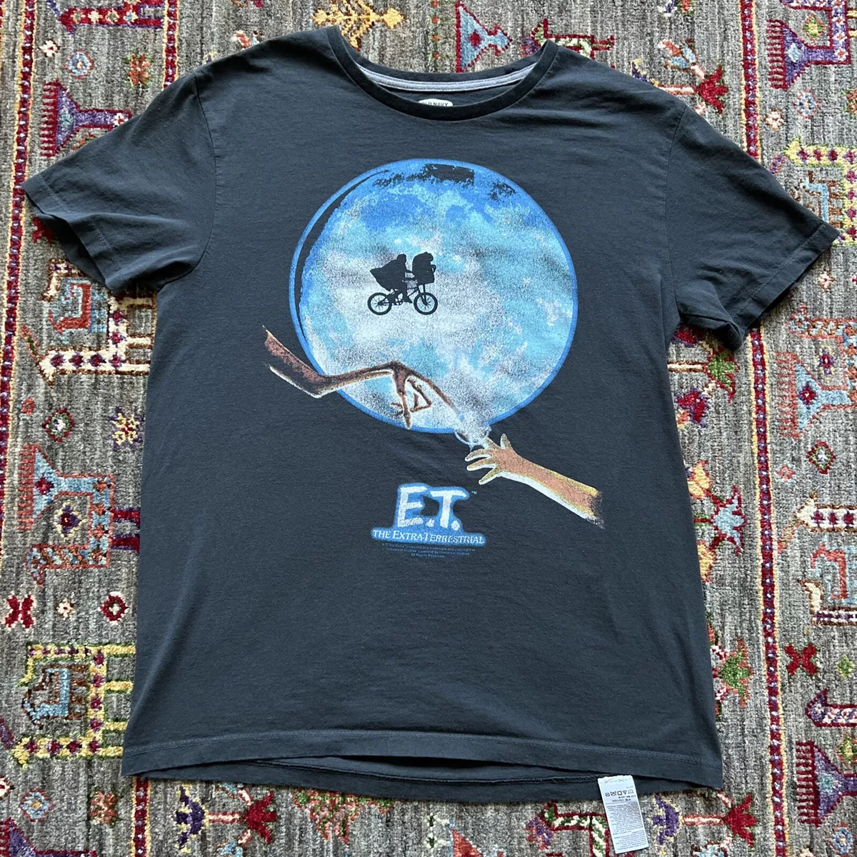 Rare VINTAGE 90s E.T. Extra Terrestrial Shirt Movie T shirt Size Medium