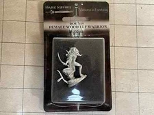 Female Wood Elf Warrior - Dark Sword Miniatures - DSM-7419