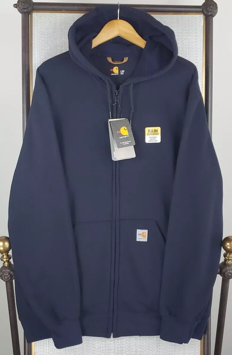 NEW 289 CARHARTT Size LT Large Tall FR Flame Res Rain Defender Hoodie Jacket