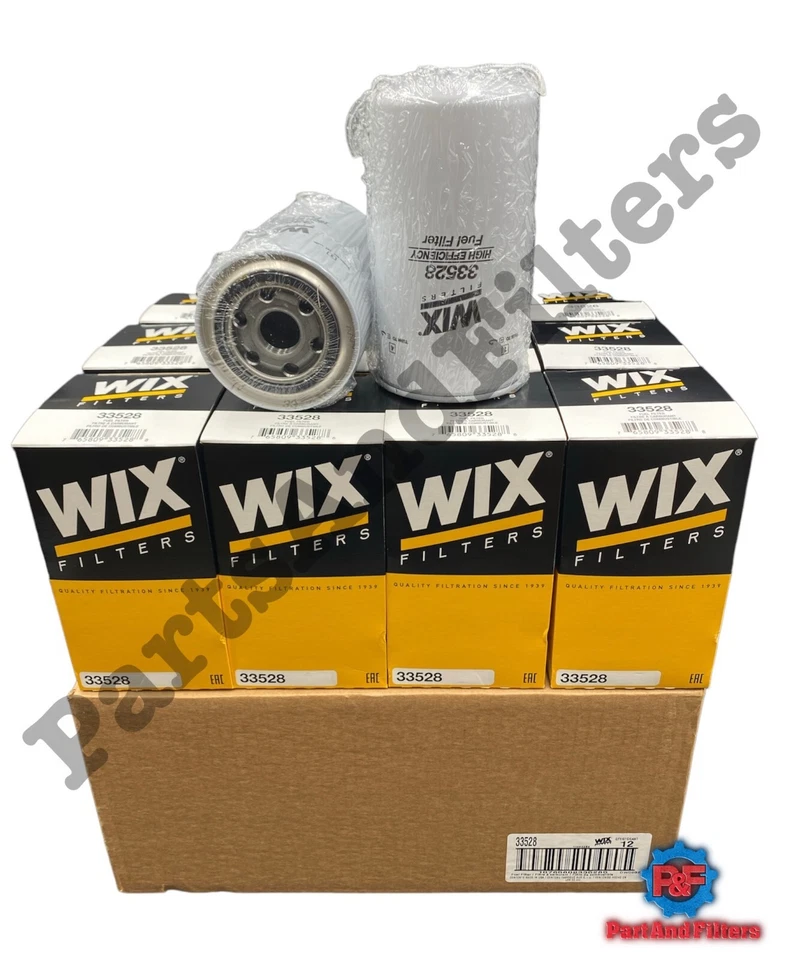 33528 Wix Fuel Filter Replaces 1R0750, 3528 For Cat Engines (Pack of 12) - Image 2 of 2