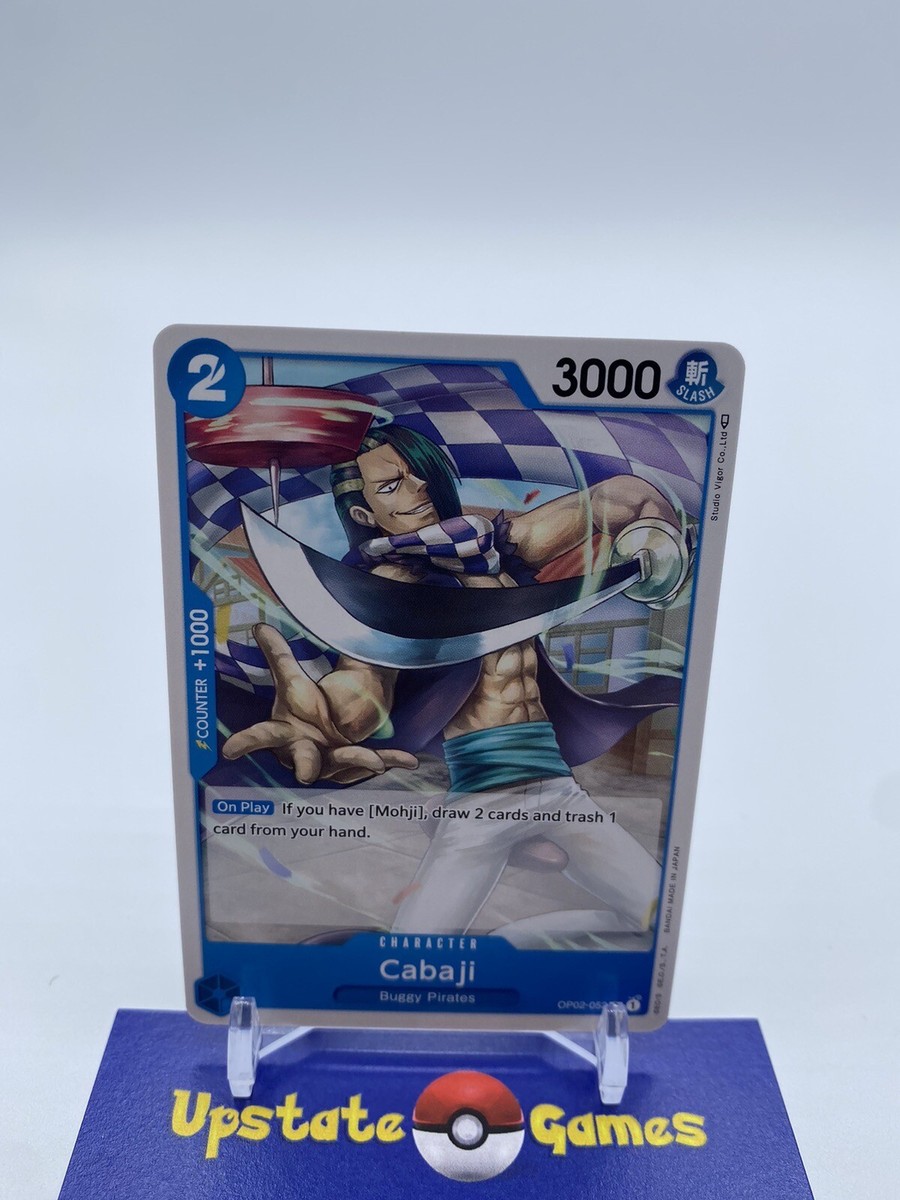 Cabaji - OP02-052 - NM - One Piece TCG English | eBay