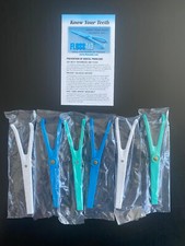 Set of 6 Flossaid Floss-Aid Dental Floss Holder