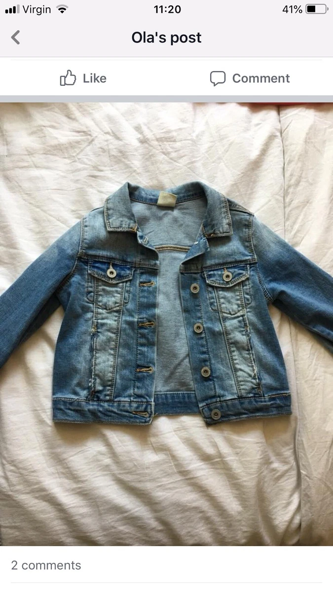 Girls size hotsell 6 denim jacket