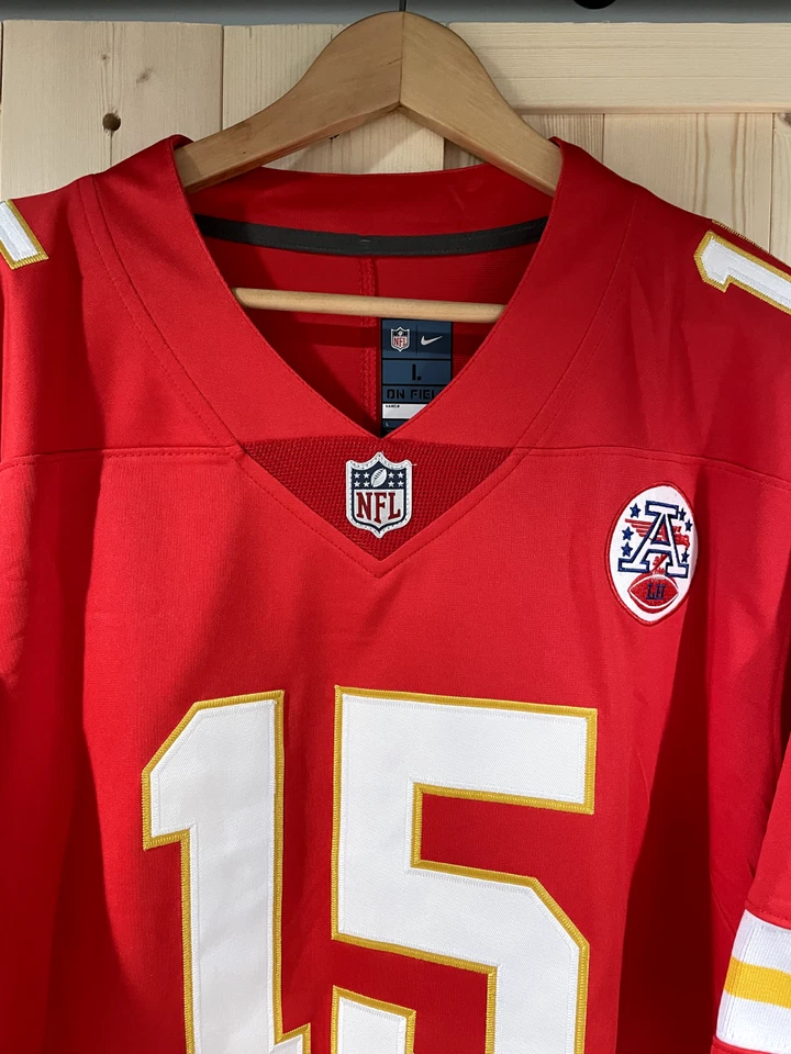 Jersey rojo KC Chiefs Patrick Mahomes - todo cosido - para hombre XL - NUEVO CON ETIQUETAS Foto 2 de 4