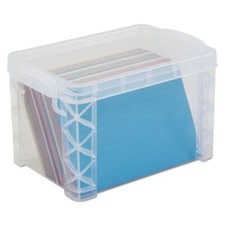 Advantus Super Stacker Storage Boxes, Hold 50...