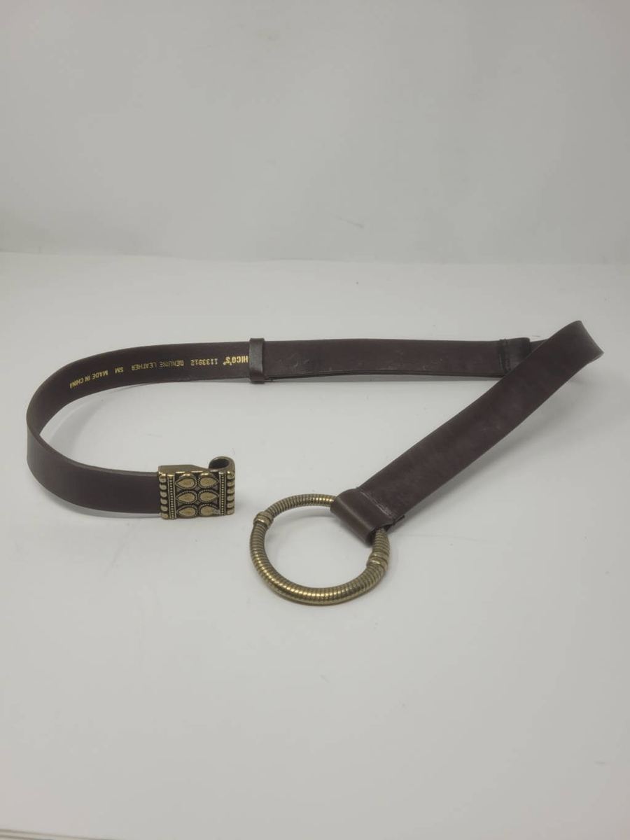 Chico\'s vintage Warm Brown Genuine Leather Belt Vintage Chico main image 2