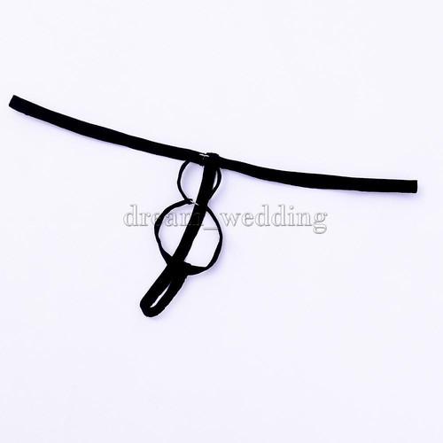 G-String Tanga-Unterteil Doppelring Männer Unterwäsche Reizwäsche-Schwarz - Bild 5 von 7