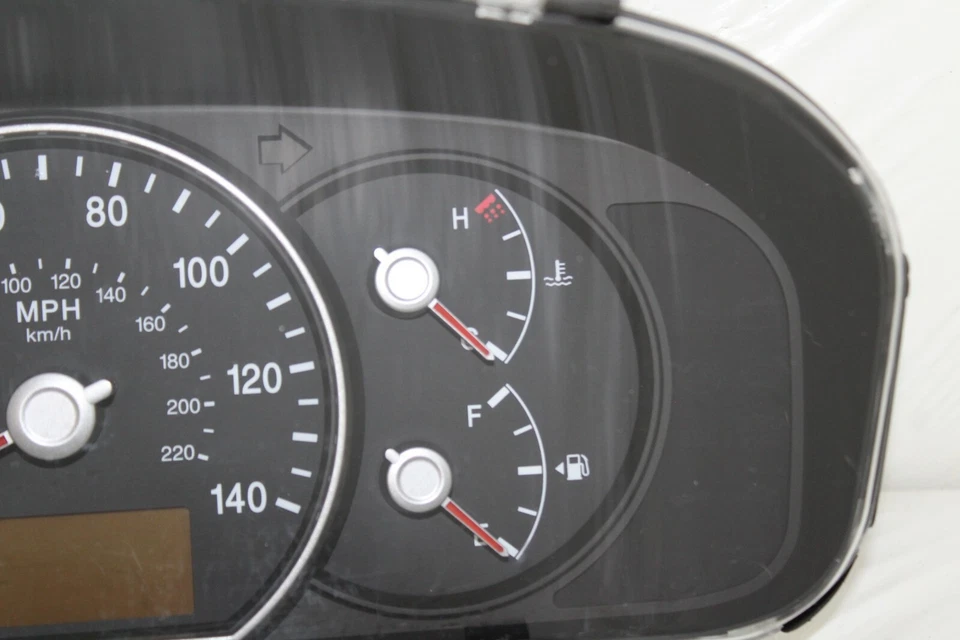 Спидометр приборной панели приборной панели датчики 09 2010 Kia Rondo 78,743 миль - Изображение 2 из 4