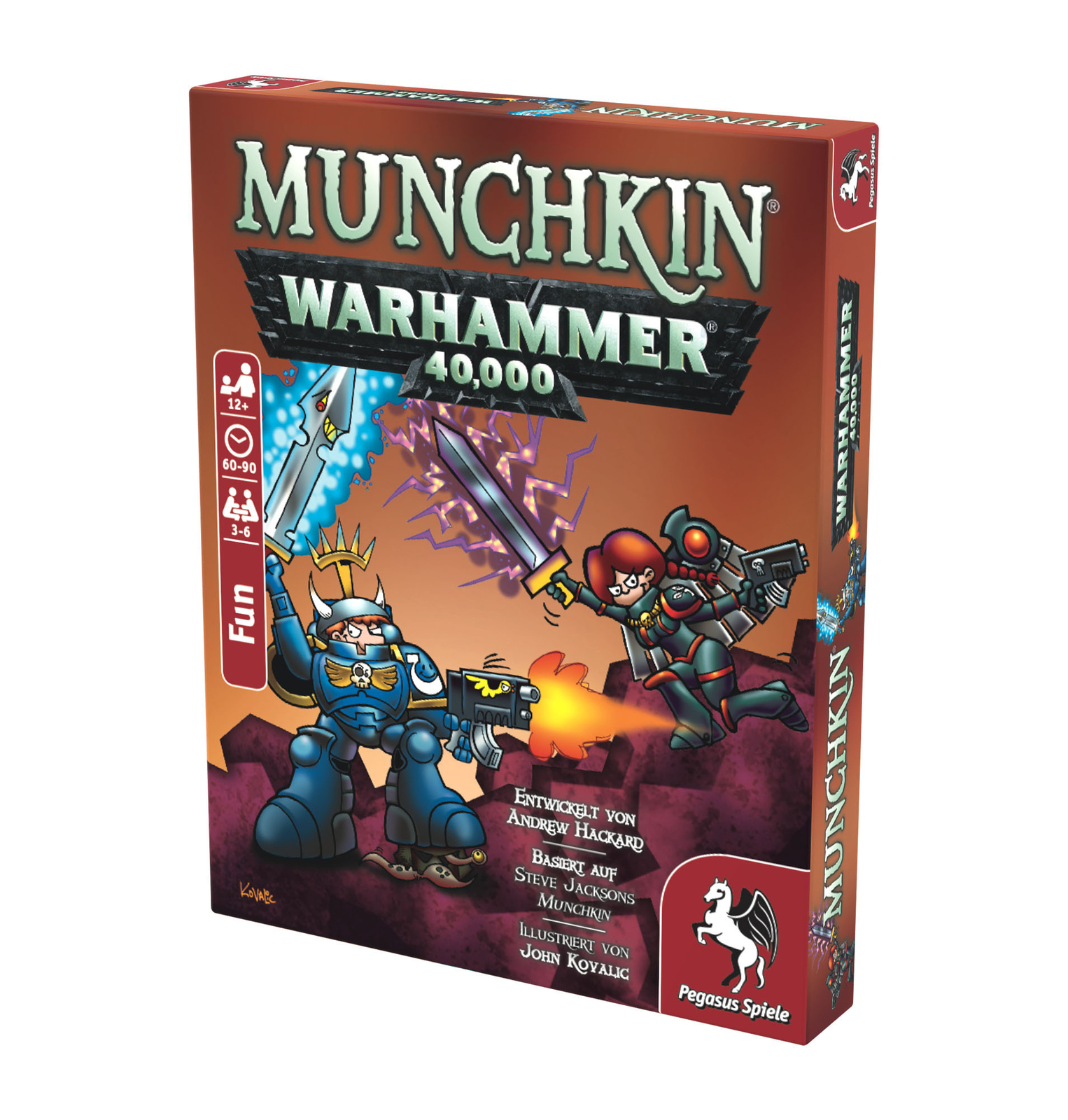 Thumbnail - Pegasus Spiele Munchkin Warhammer Brettspiele Mehrfarbig