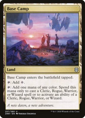 MTG Magic the Gathering Base Camp (257/493) Zendikar Rising LP