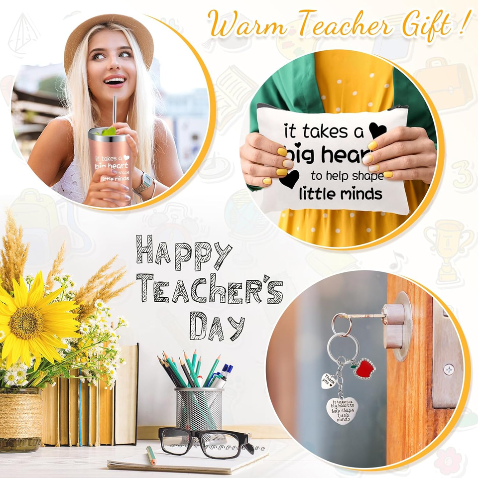 24 Pieces Teacher Appreciation Gifts Bulk 20 Oz Teacher Travel Tumbler