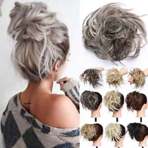 human hair extensions bun 