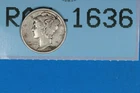 1920 10C MERCURY HEAD SILVER DIME Early US Type RAW-1636