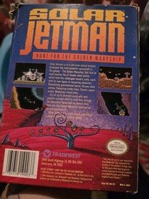 Solar Jetman: Hunt for the Golden Warpship Nintendo NES Authentic Cartridge