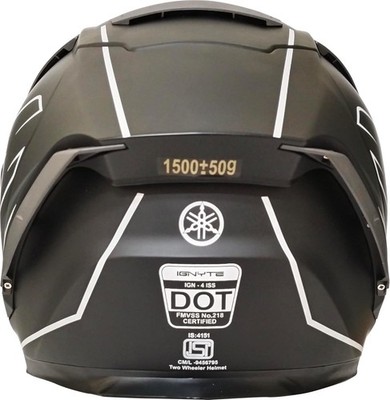 Yamaha Y4 Full Face Helmet Matt Black Size M L XL Y6ATZ1MB0L24 | eBay