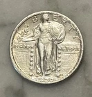 1920-S Standing Liberty Quarter - F - Fine - 90% Silver