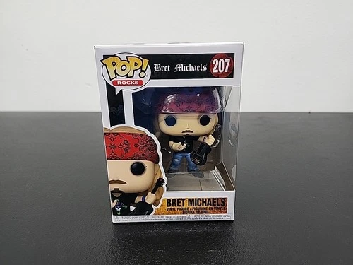 Funko Pop! Rocks Bret Michaels #207 Vinyl Figure