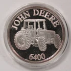 1oz .999 Fine Silver John Deere 6400 Round