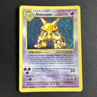 Alakazam Pokemon Cards TCG  Base Set Shadowless Holo  1/102 Gradable? LP