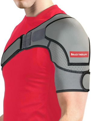 #ad #ad Shoulder Compression Brace with Pressure Pad Adjustable Neoprene for Should... $31.67