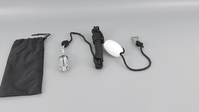 Deror Opvouwbaar Anker Kit 1.5kg Rood - Universeel RVS Grapnel Voor Boot, Yacht, Kayak En Kano