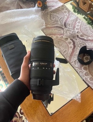 Sigma EX DG APO HSM Macro II IF 70-200mm f/2.8 APO HSM DG Lens