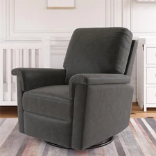Baby Relax Terrin 3-in-1 Gliding Swivel Nursery Recliner