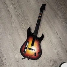 Nintendo Wii Guitar Hero Red Octane 95455.805 Wireless Controller Sunburst Read