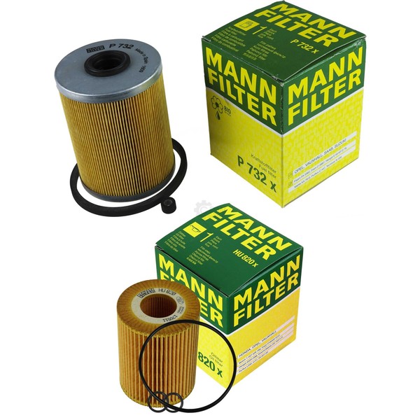 Mann Inspektionspaket Filterset FüR Opel Meriva Combo Tour 1.7 Cdti-image