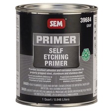 Sem 39684 Self Etching Primer Gray Quart