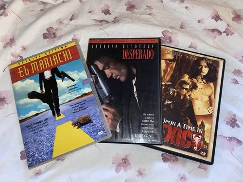 Desperado DVD Trilogy El Mariachi, Once Upon.. the West 3pc Set Robert Rodriguez