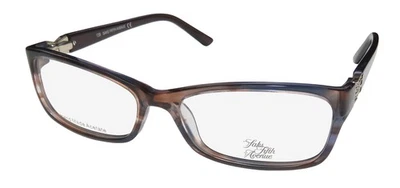 NEW SAKS FIFTH AVENUE 271 EYEGLASS FRAME FULL-RIM 53-15-135 PLASTIC 0EN4 CAT EYE