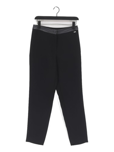 Armani Exchange, Armani Exchange Damen Anzughose UK 8 Schwarz 100% Polyester Anzughose