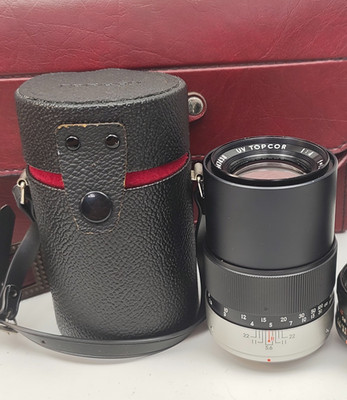 Topcon UV-Topcor 4,0/135 Standardobjektiv - 135mm F/4 Tele Lens - Porträt Lens