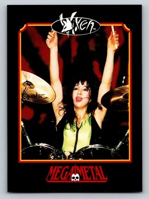 Vixen Roxy Petrucci 1991 MegaMetal Impel #143 Drummer