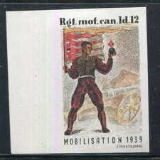 Switzerland Swiss Military Soldier i Artillerie  (Artillery)  #76 cat 25 Yellow