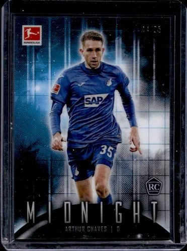2024-25 Topps Midnight Bundesliga Arthur Chaves RC Moonrise Rookie #/25
