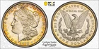1878 P Morgan Silver Dollar PCGS Genuine - AU Details (92 - Cleaned) 7TF, Revers
