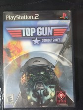 Top Gun Combat Zones (Sony PlayStation 2) - CIB! Complete, Tested, Working