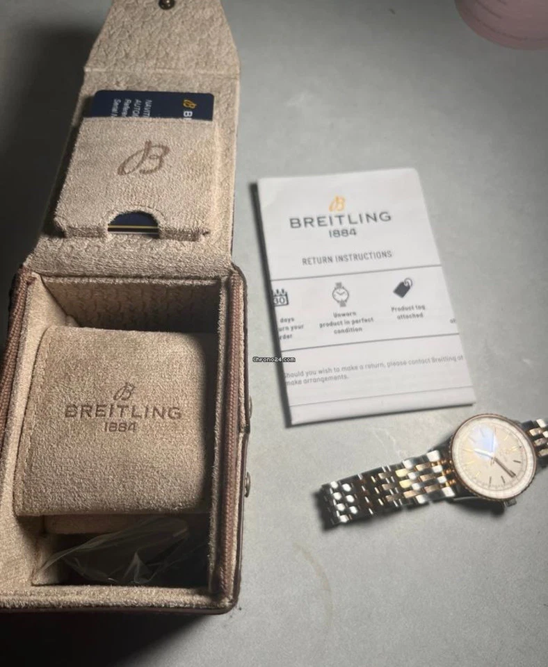 Reloj Hombre Breitling Navitimer AUTO 41mm Oro Rosa 18K SS U17329F41G1U1 Foto 2 de 4