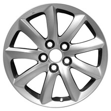 PVD Light Chrome 9 Spoke 18 x 7.5 Refurbished Wheel