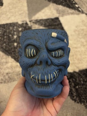 Disney Trader Sam's Grog Grotto Shrunken Zombie Head Tiki Mug 4th Edition