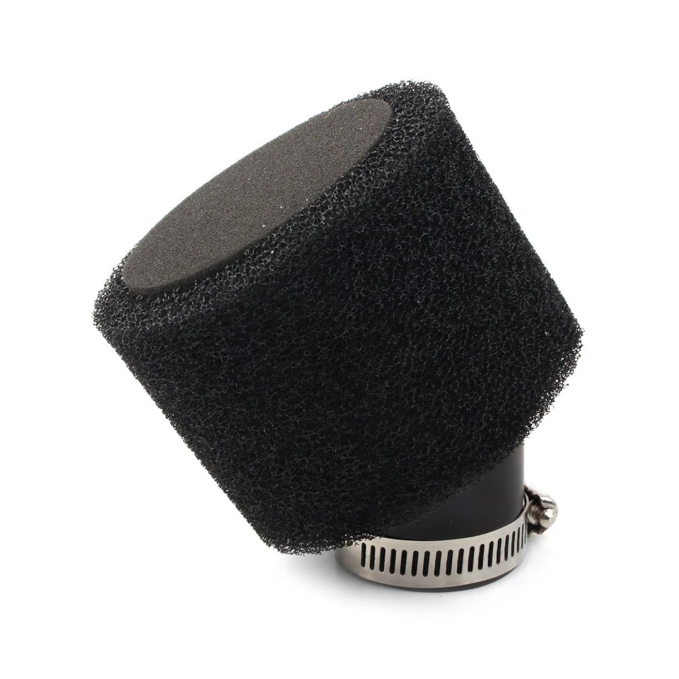 Filtro de aire de espuma en ángulo de 40 mm para Honda CRF50 XR50 110CC 125CC 150CC ATV Foto 3 de 4