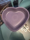 Fiesta Lavender 7” Heart Bowl New