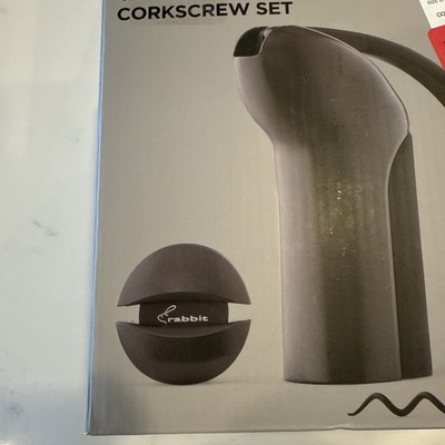 Vertical Lever Corkscrew with Foil Cutter NIB