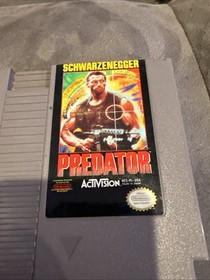 Schwarzenegger Predator Activision Nintendo Nes Game Cartridge Tested !