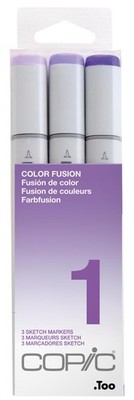 COPIC Marker sketch 3er Set ''Color Fusion 1''
