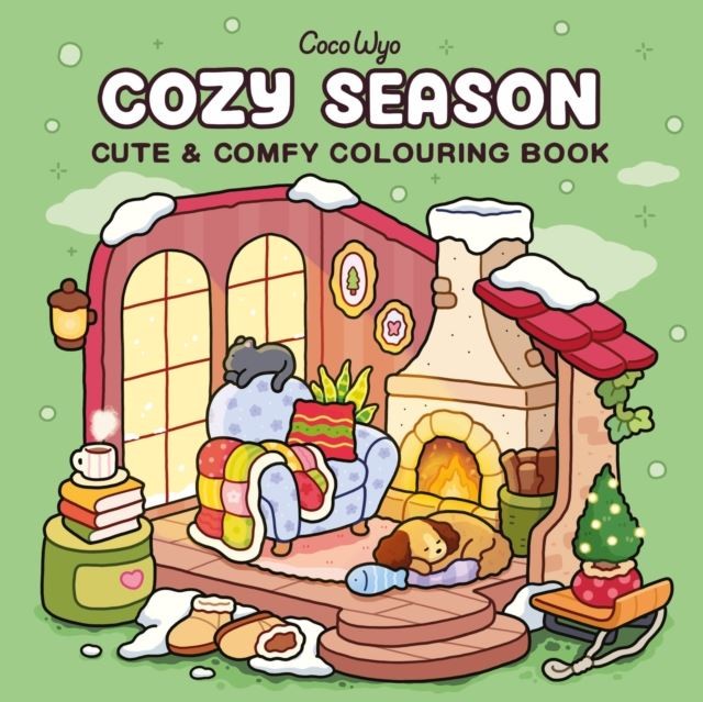 Cozy Season: A cute and comfy colouring book, perfect for relaxing and unwinding (Coco Wyo) - Image 2