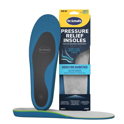 #ad Dr. Scholl’s Pressure Relief Insoles The Only Proven Men#x27;s 8 14 Blue $21.82