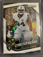 2025 Panini Prizm - Christian Wilkins White Disco #40